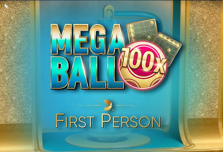 First Person Mega Ball Slot Game Screenshot