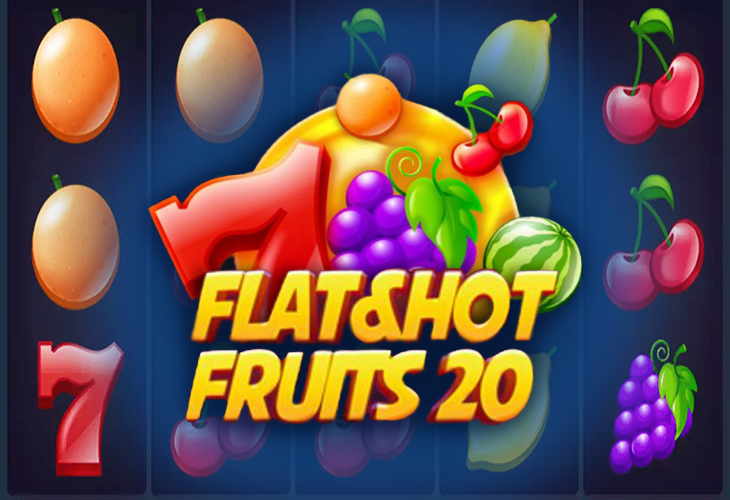 Flat & Hot Fruits 20 Slot Game Screenshot