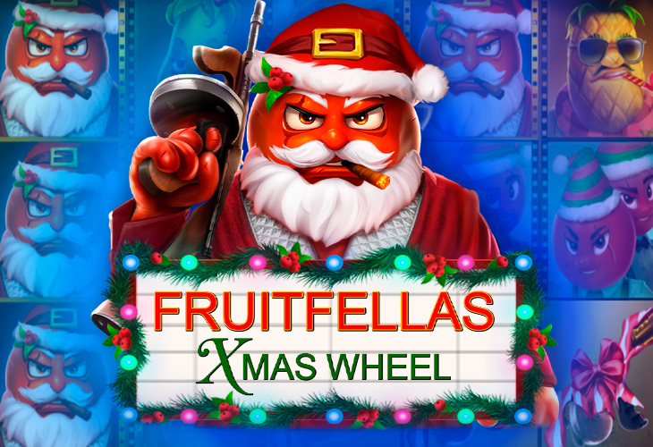 Fruitfellas: Xmas Wheel Slot Game Screenshot