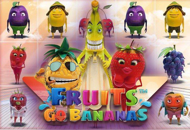 Fruits Go Bananas Slot Game Screenshot