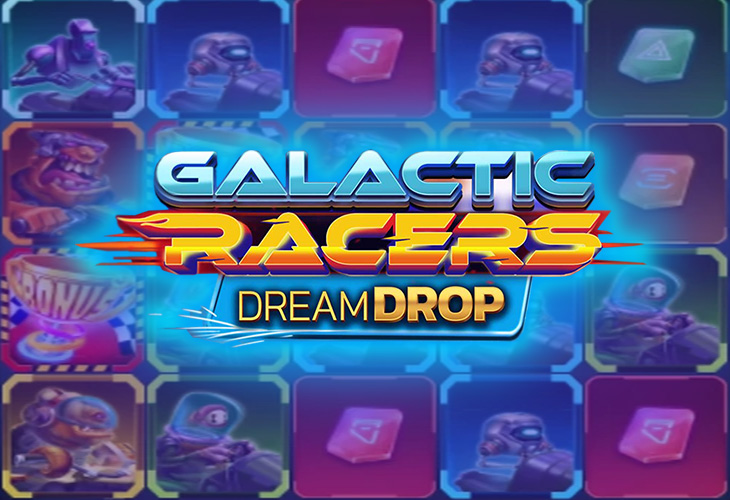 Galactic Racers Slot Game Screenshot