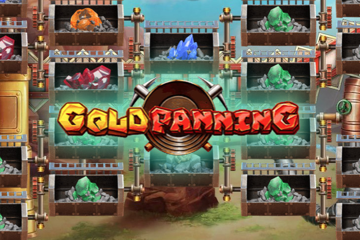 Gold Panning Slot Game Screenshot