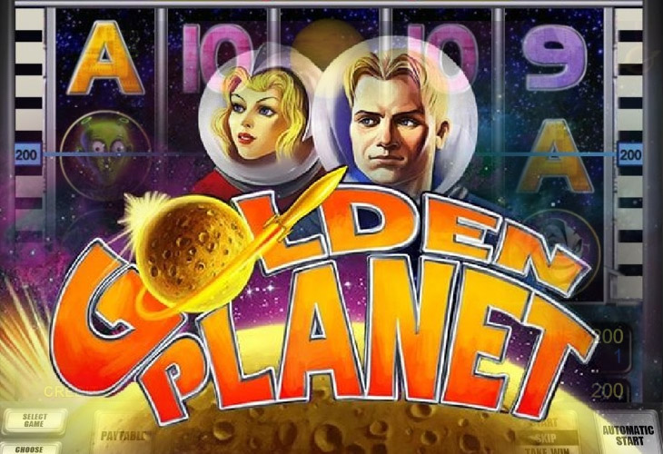 Golden Planet Slot Game Screenshot