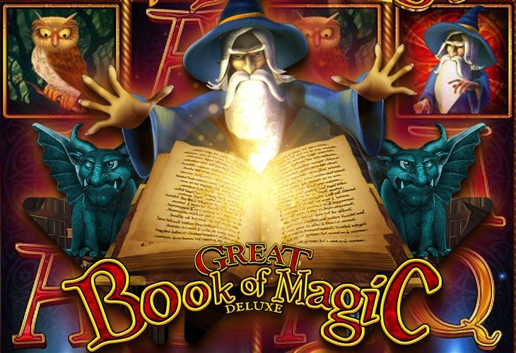 Great Book of Magic Deluxe Slot Game Screenshot