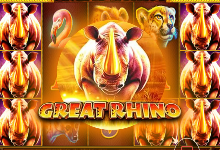 Great Rhino Slot Game Screenshot