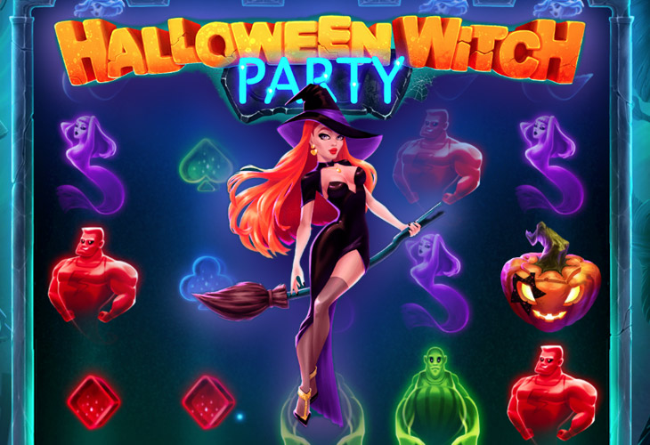 Halloween Witch Party Slot Game Screenshot