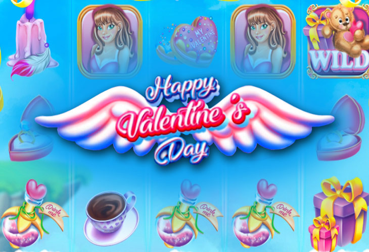 Happy Valentine’s Day Slot Game Screenshot