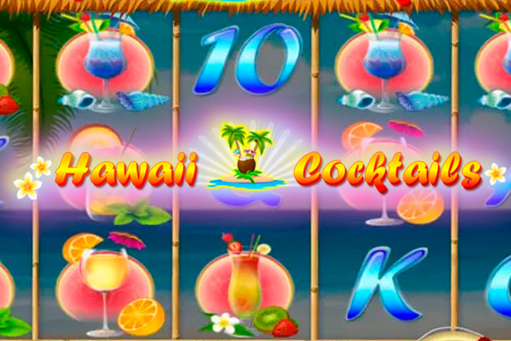 Hawaii Cocktails Slot Game Screenshot