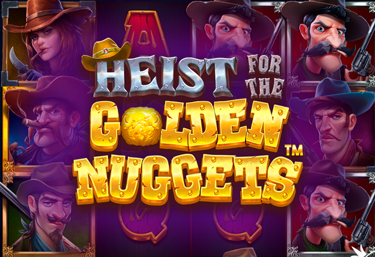 Heist for the Golden Nuggets Slot Game Screenshot