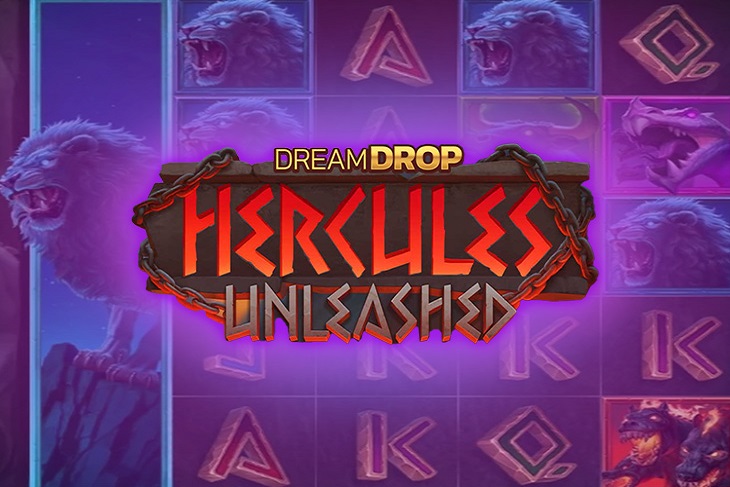 Hercules Unleashed Dream Drop Slot Game Screenshot