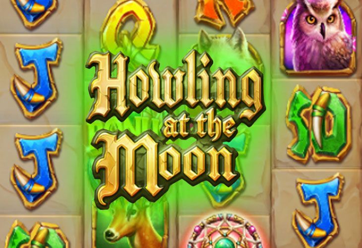 Howling At The Moon Slot Game Screenshot