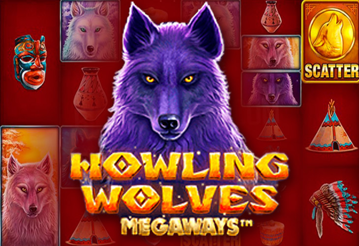 Howling Wolves Megaways Slot Game Screenshot
