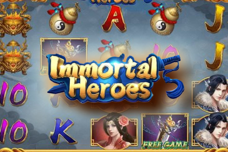 Immortal Heroes Slot Game Screenshot