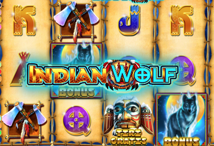 Indian Wolf Slot Game Screenshot