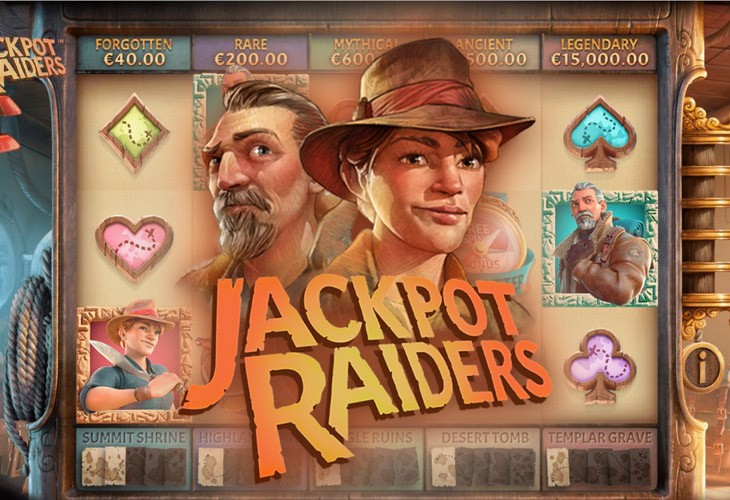 Jackpot Raiders Slot Game Screenshot