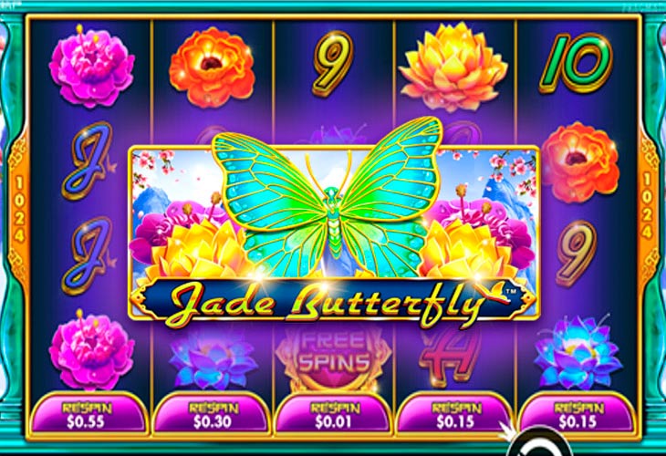 Jade Butterfly Slot Game Screenshot
