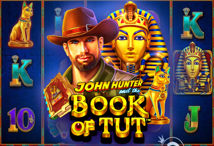 John Hunter and the Book of Tut Slot Game Screenshot