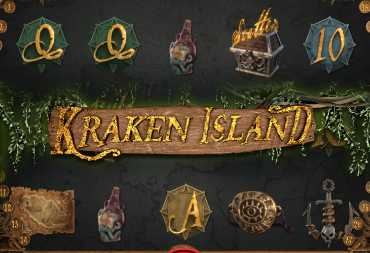 Kraken Island Slot Game Screenshot