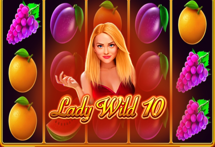 Lady Wild 10 Slot Game Screenshot