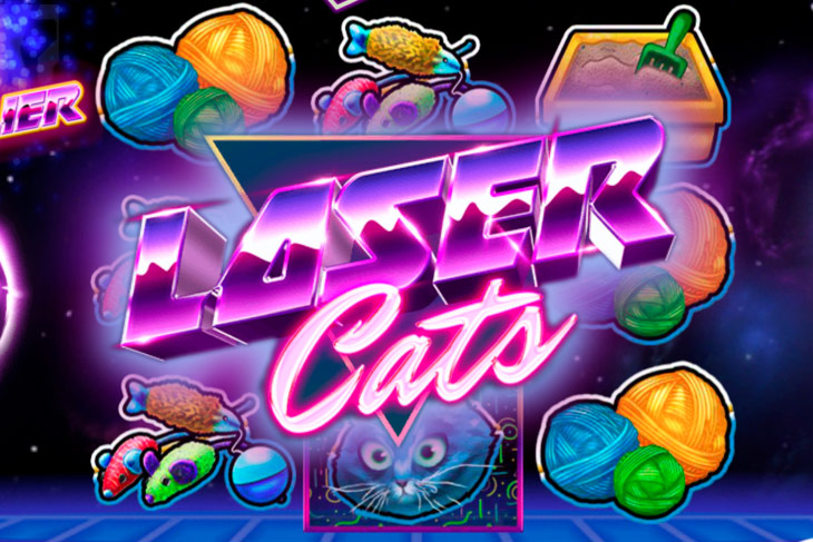 Laser Cats Slot Game Screenshot