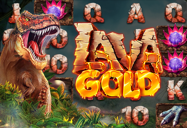 Lava Gold Slot Game Screenshot