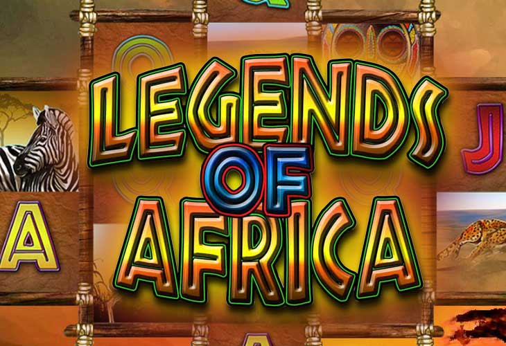 Legends of Africa Slot Game Screenshot