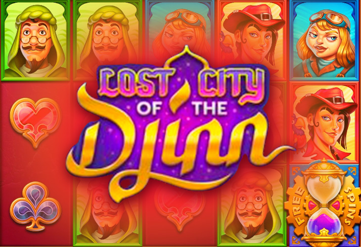 Lost City of the Djinn Slot Game Screenshot