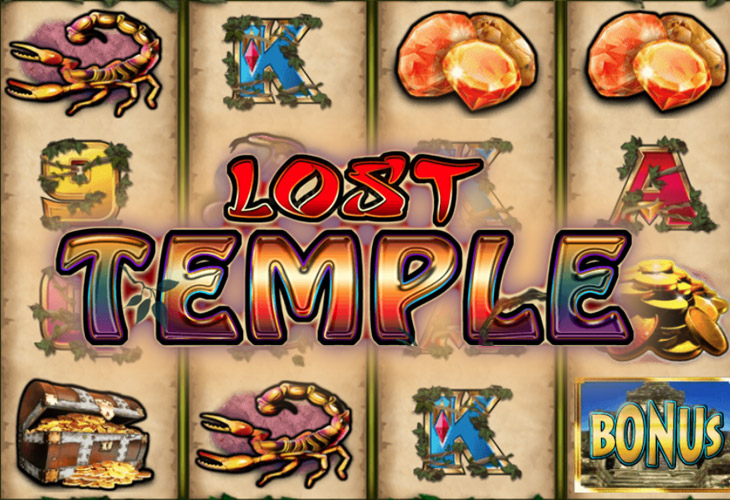 Lost Temple Slot Game Screenshot