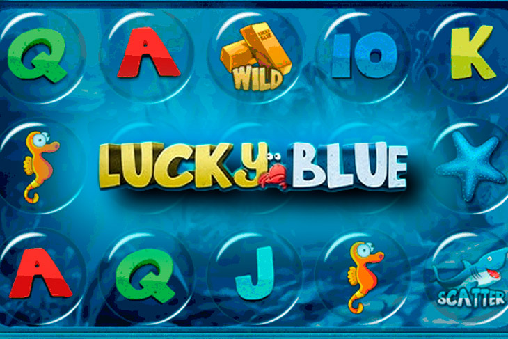 Lucky Blue Slot Game Screenshot