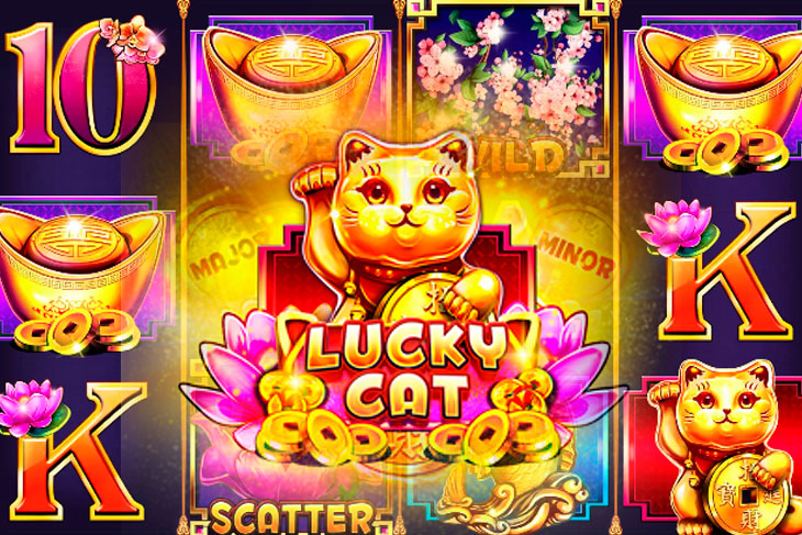 Lucky Cat Slot Game Screenshot