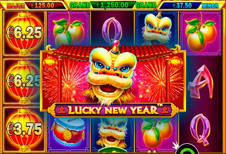Lucky New Year Slot Game Screenshot
