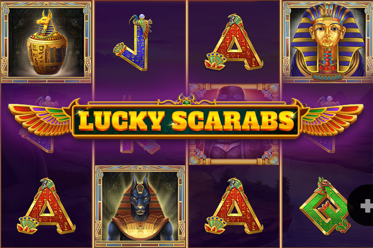 Lucky Scarabs Slot Game Screenshot