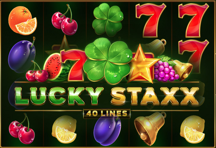 Lucky Staxx 40 lines Slot Game Screenshot