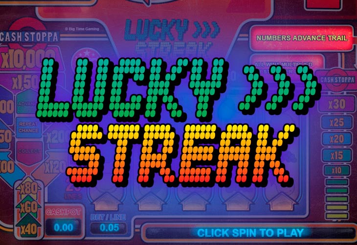 Lucky Streak Slot Game Screenshot