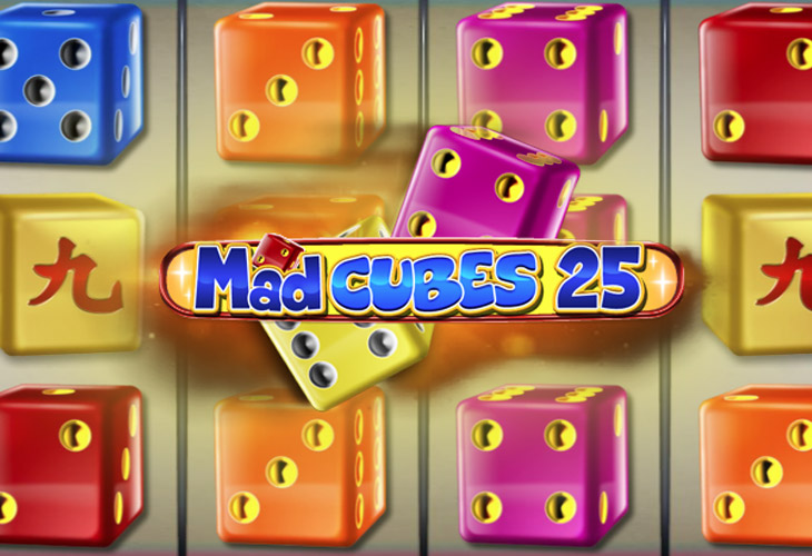 Mad Cubes 25 Slot Game Screenshot