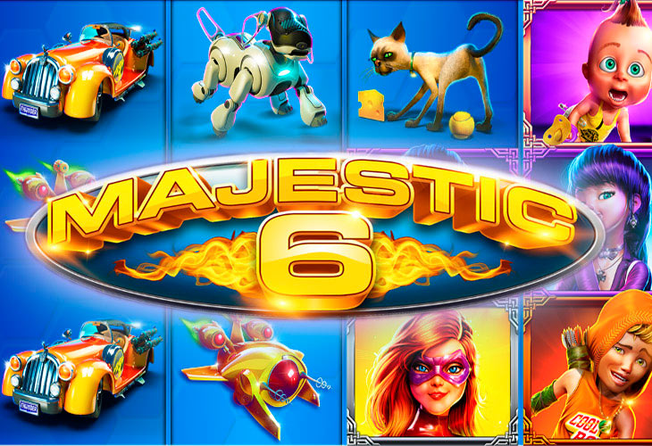 Majestic 6 Slot Game Screenshot