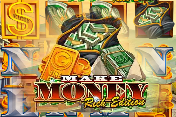 Make Money Rich Edition Slot Game Screenshot