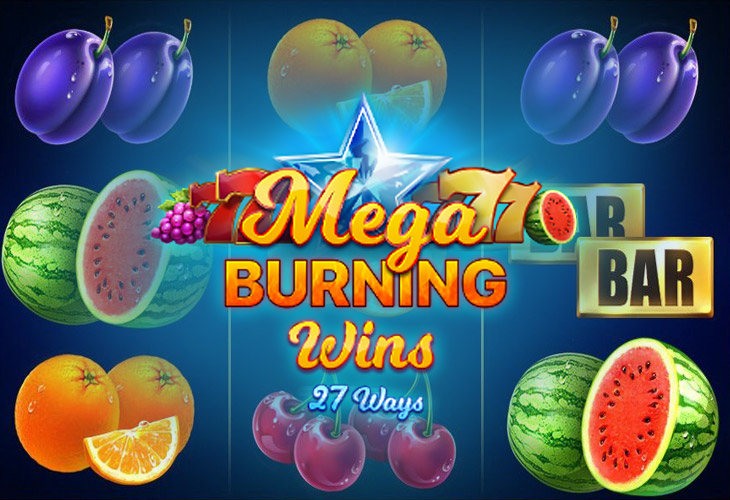 Mega Burning Wins: 27 ways Slot Game Screenshot