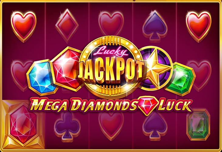 Mega Diamonds Luck Slot Game Screenshot