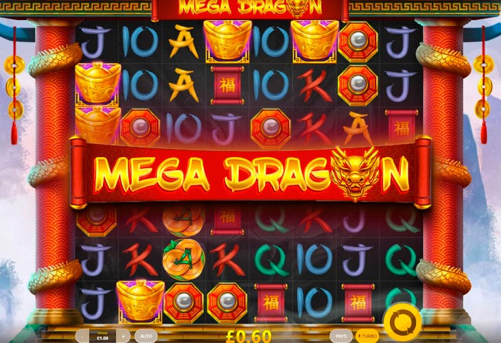 Mega Dragon Slot Game Screenshot