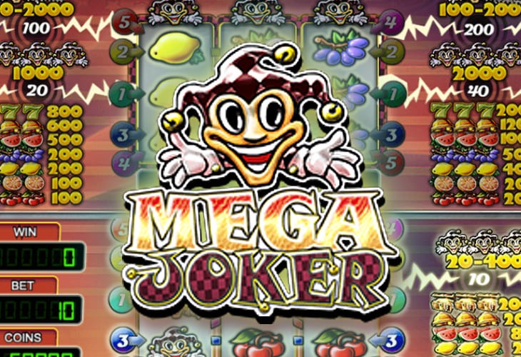 Mega Joker Slot Game Screenshot