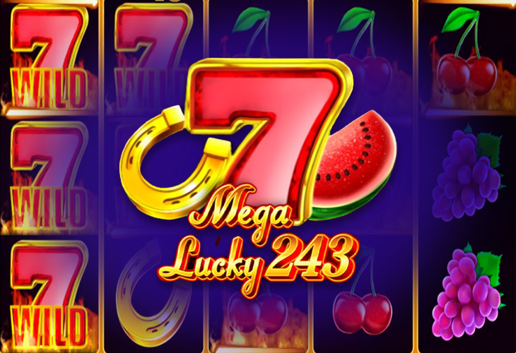 Mega Lucky 243 Slot Game Screenshot
