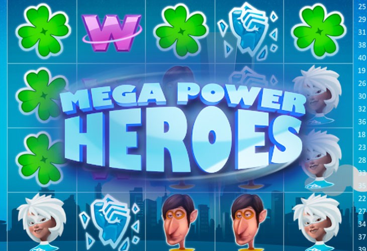 Mega Power Heroes Slot Game Screenshot