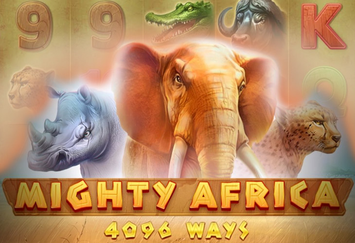 Mighty Africa: 4096 ways Slot Game Screenshot