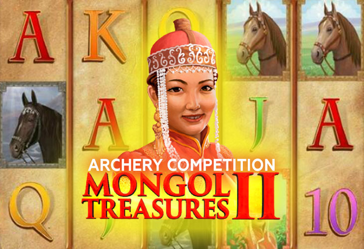 Mongol Treasures 2: Archery Competition Slot Game Screenshot