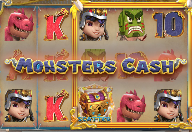 Monsters Cash Slot Game Screenshot