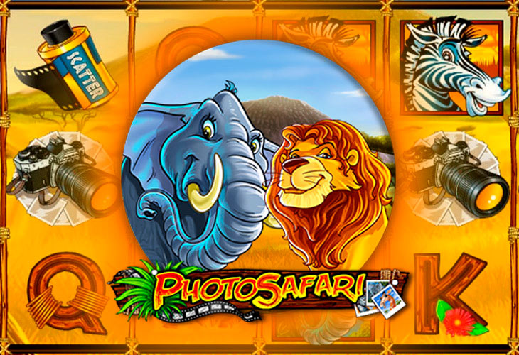 Photo Safari Slot Game Screenshot