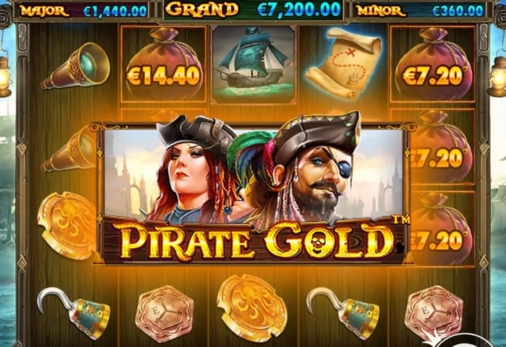 Pirate Gold Slot Game Screenshot