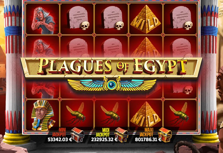 Plagues Of Egypt Slot Game Screenshot