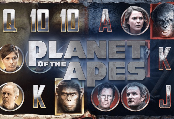 Planet of the Apes Slot Game Screenshot